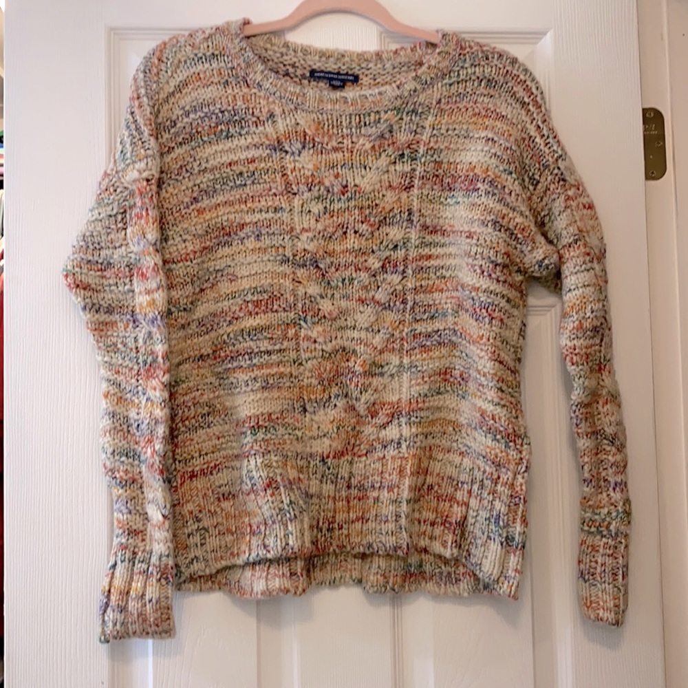 American eagle rainbow Sweater